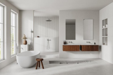 Conception salle de bain moderne, les tendances qui transforment l'espace