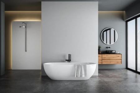 Cr&eacute;er une salle de bain design pour un espace bain cosy et zen